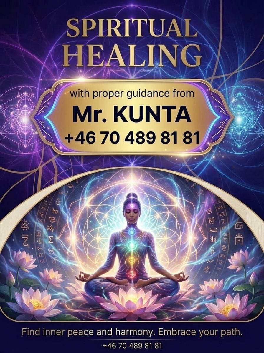 Spiritual healing session